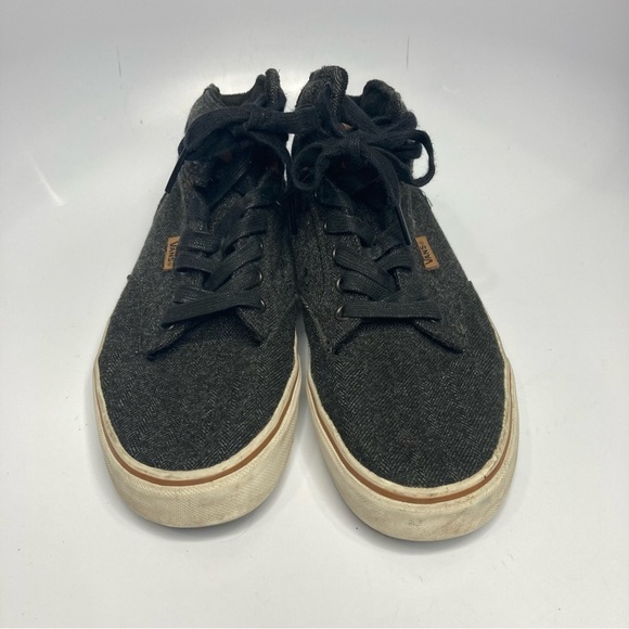 Vans Men’s Hightop trainers dark gray size 9 - Picture 2 of 7